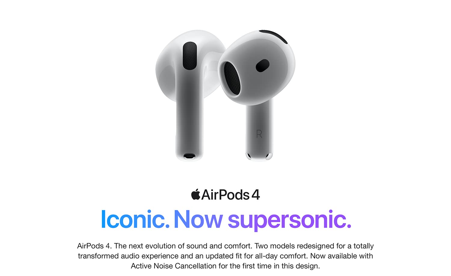 Apple AirPods 4 with Active Noise Cancellation Aw Traders Pakistan