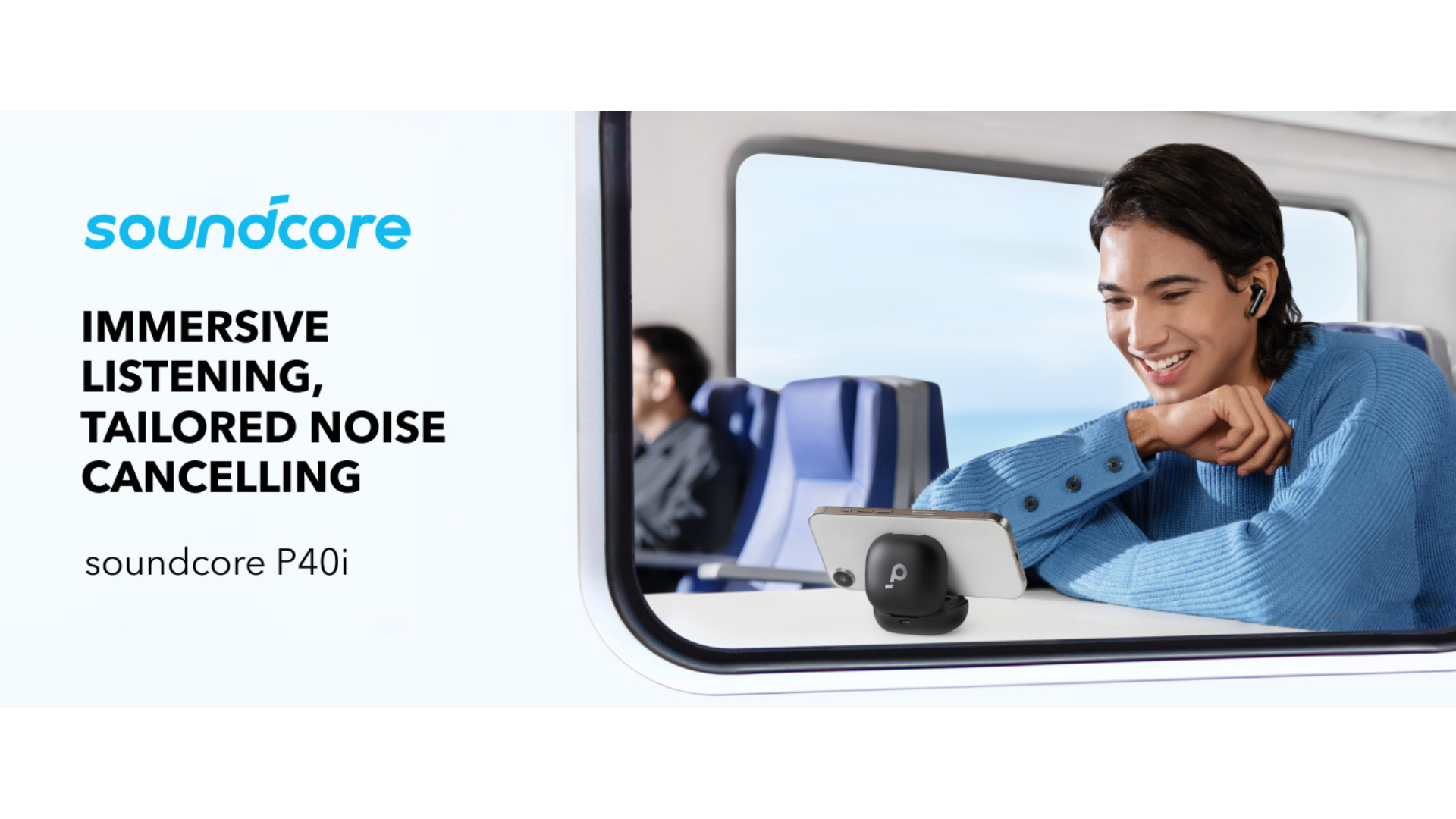 Anker Soundcore P40i | Smart ANC True-Wireless Earbuds
