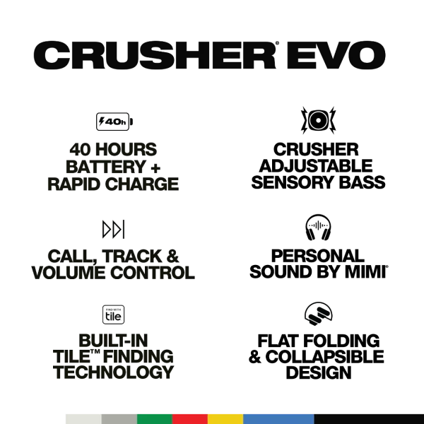 Skullcandy Crusher Evo Wireless Headphones - Image 3