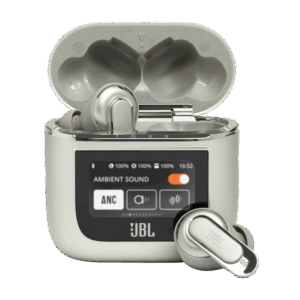 JBL Tour Pro 2 are true wireless noise-cancelling earbuds designed to minimize distractions and deliver legendary JBL Pro Sound. They feature True Adaptive Noise Cancelling, immersive JBL Spatial Sound, and a Smart Charging Case™ for seamless control.