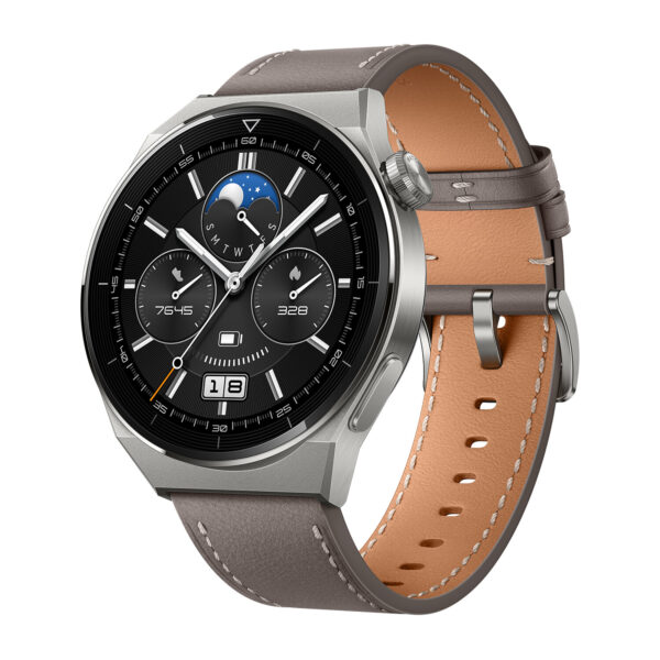 The HUAWEI GT 3 Pro Titanium is an emblem of sophistication and advanced technology, designed for discerning individuals who demand both style and substance from their wearable. Crafted from premium materials and packed with cutting-edge health, fitness, and smart features, this smartwatch elevates your daily life and empowers your adventurous spirit.