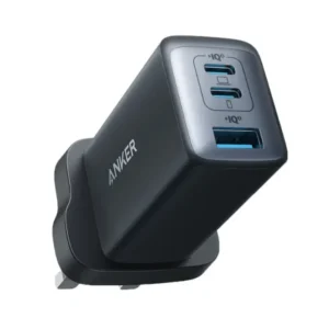 Power up to three devices at once with the Anker Powerport 65W 3in1 USB-C-Charger. This ultra-compact GaN II charger delivers a powerful 65W output, making it the only charger you need for your phone, tablet, and USB-C notebook.