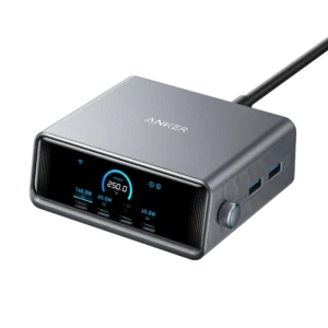 Anker Prime Charger (250W, 6 Ports, GaNPrime) is the definitive answer, consolidating all your charging needs into one high-performance, intelligent desktop hub.