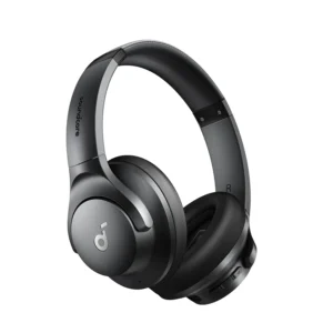 Experience hybrid active noise cancellation and powerful sound with Anker Soundcore Q20i wireless headphones. Enjoy 40-hour playtime, customizable EQ, and BassUp technology for a truly immersive audio journey.