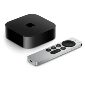 Transform your TV into a cinematic powerhouse. The Apple TV 4K 3rd-Gen 128GB Wifi+Ethernet delivers stunning 4K HDR, Dolby Atmos, and HDR10+ with the A15 Bionic chip. It’s the ultimate streaming and smart home hub.