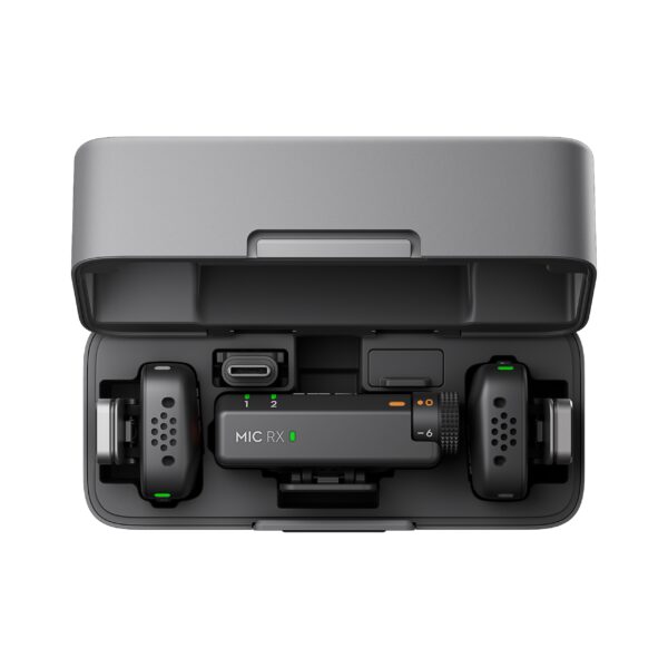 DJI Mic Mini Wireless Microphones redefines what a wireless microphone can be: powerful performance in a pocket-sized form factor.