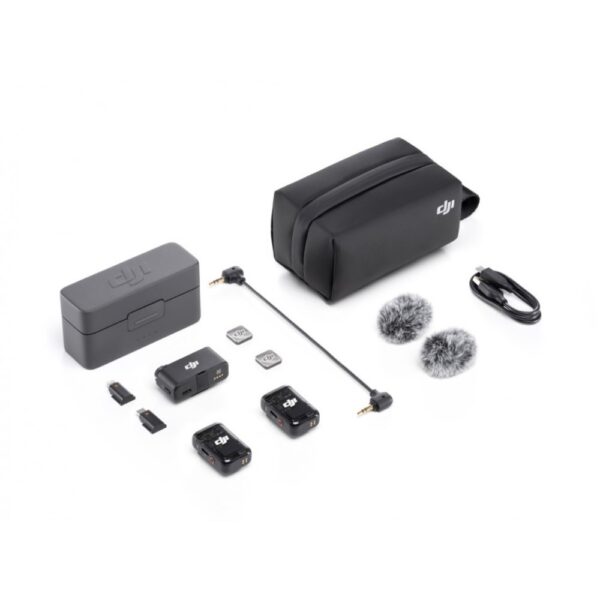 DJI Mic Mini Wireless Microphones redefines what a wireless microphone can be: powerful performance in a pocket-sized form factor.