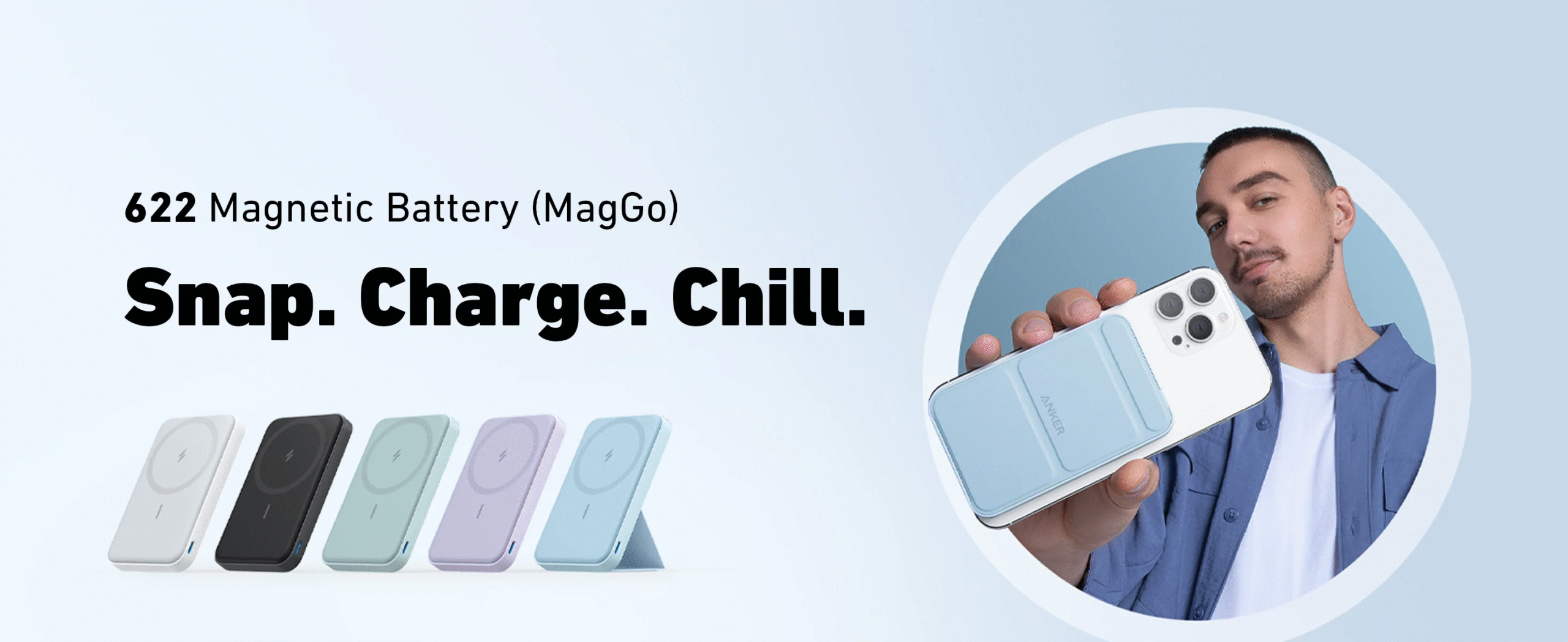 Freedom of Magnetic Charging: A Sleek and Snappy Solution Power, Portability: Life moves fast, and your charging solution should keep up. The Anker 622 Magnetic Battery MagGo offers a seamless blend of power and convenience, designed for the modern smartphone user