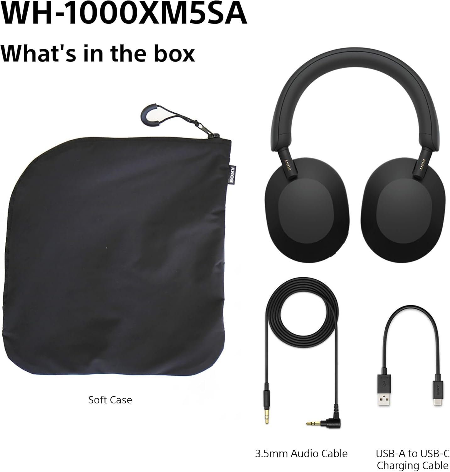 Sony 1000XM5SA Wireless Headphones AW Traders