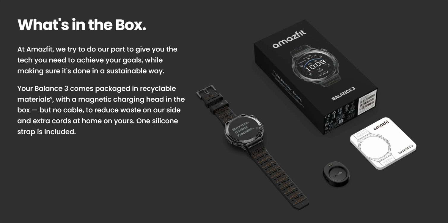 Amazfit Balance 3 Premium Smartwatch Price in Pakistan