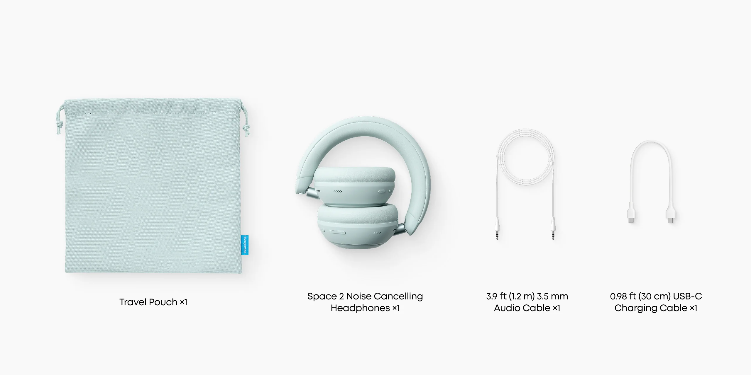 What's in the box? Anker Soundcore Space 2