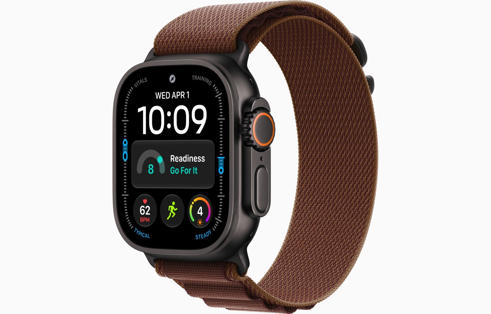 Apple Watch Ultra 4 Black Titanium Burgundy Alpine Loop Aw Tech Store