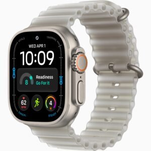 Apple Watch Ultra 4 Natural Titanium Translucent Gray Ocean Band Aw Tech Store