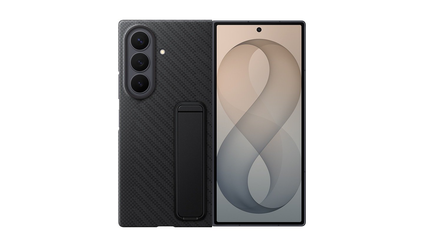 Samsung Galaxy Z Fold8 Ultra Carbon Standing Case